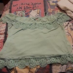 Off the shoulder top